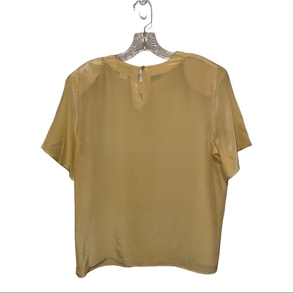 Anna and Frank Woman 100% Silk Top Size S - Picture 3 of 3